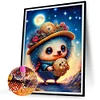 Diamond Painting-DIY Full Round Drill Cat Hedgehog