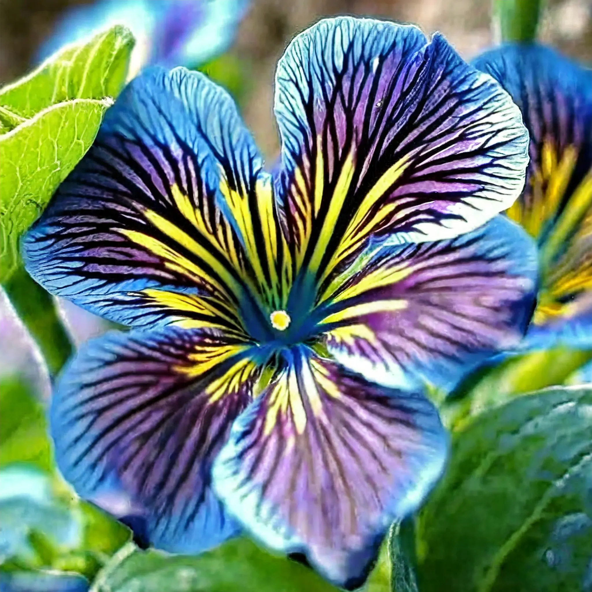 Velvet Trumpet Flower Seeds-Blue