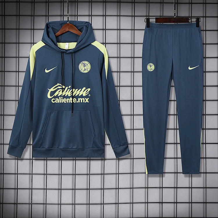 25/26 Club América Grey Hoodie Set