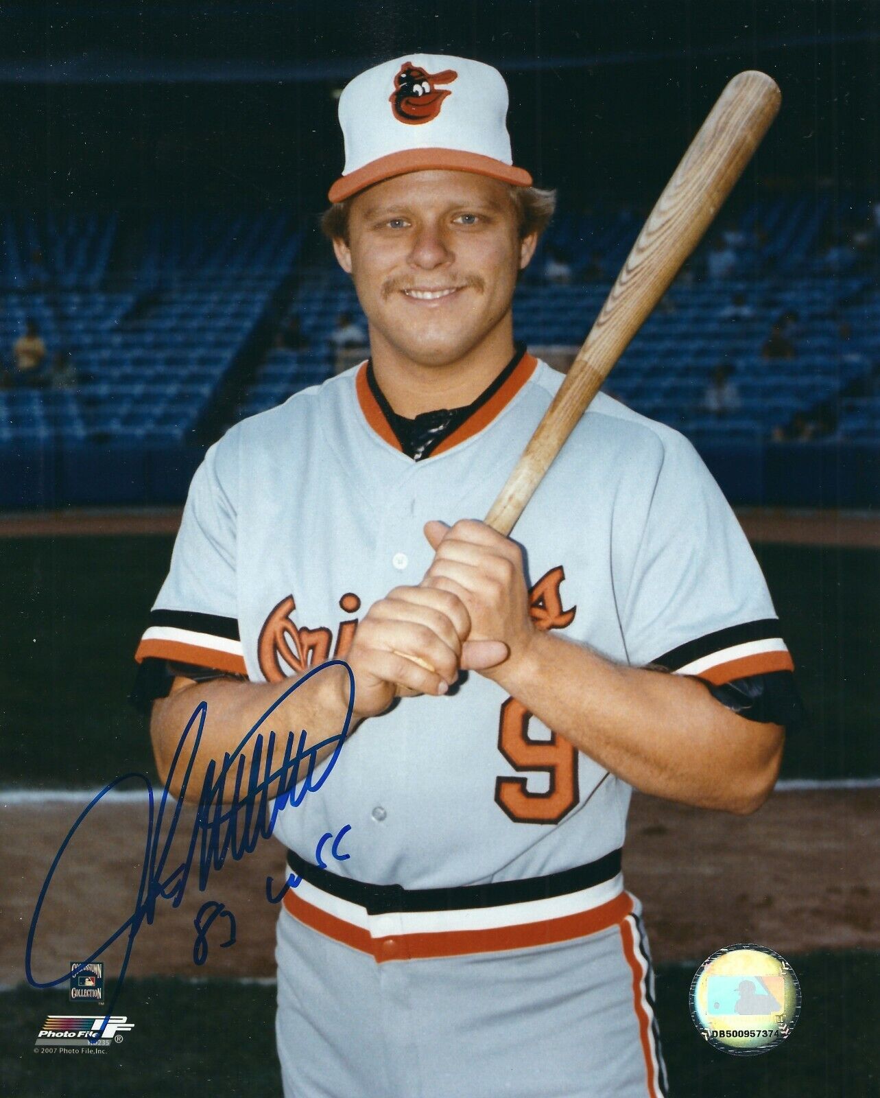 Autographed JOHN STEFERO Baltimore Orioles 8x10 Photo Poster painting- COA