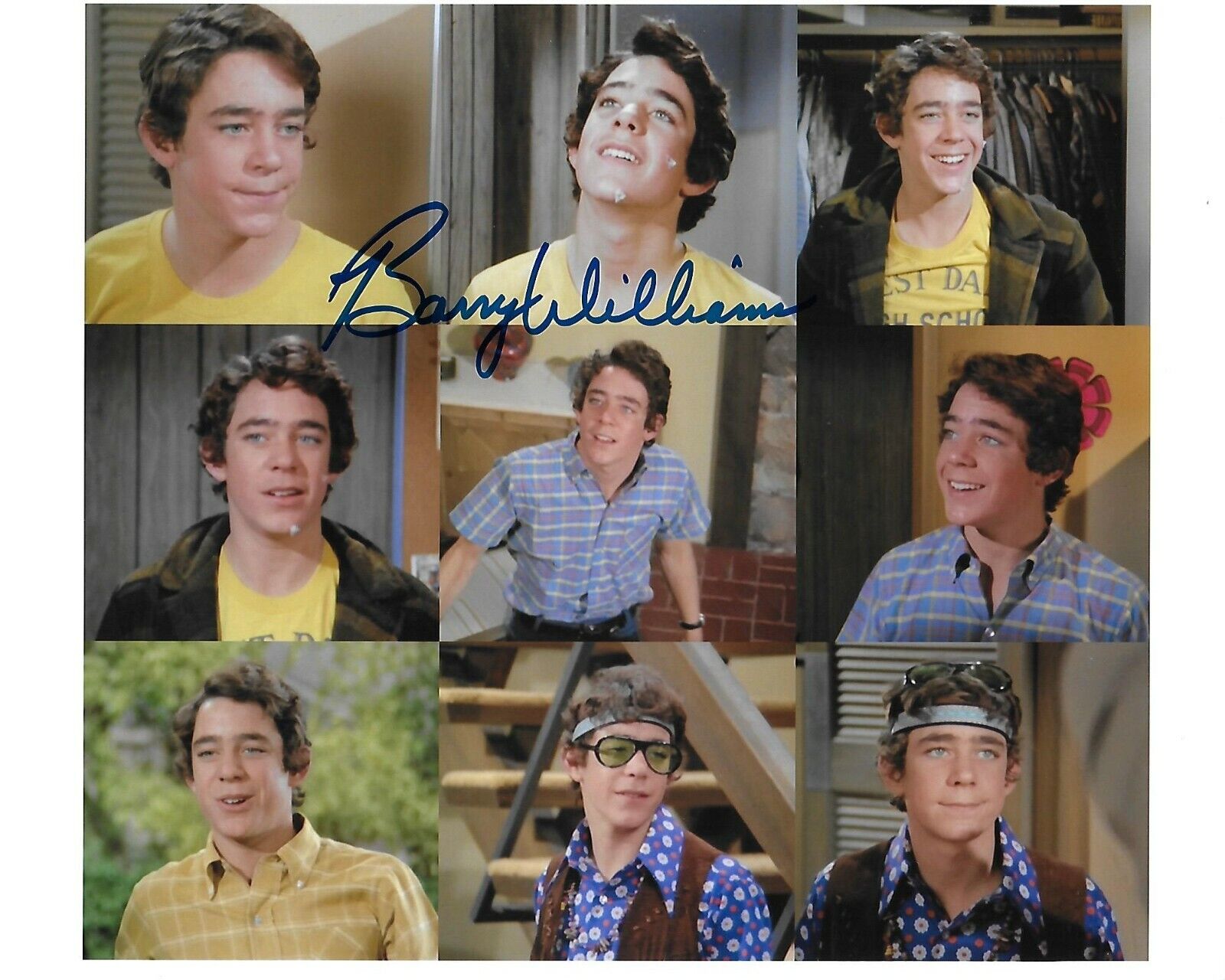 Barry Williams Brady Bunch Signed 8x10 Photo Poster painting #3