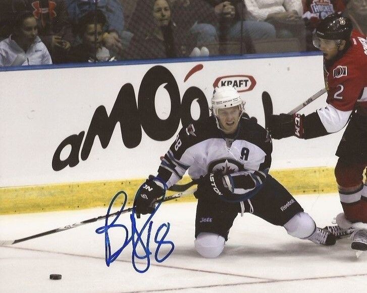 Bryan Little signed Winnipeg Jets 8x10 Photo Poster painting autographed 2