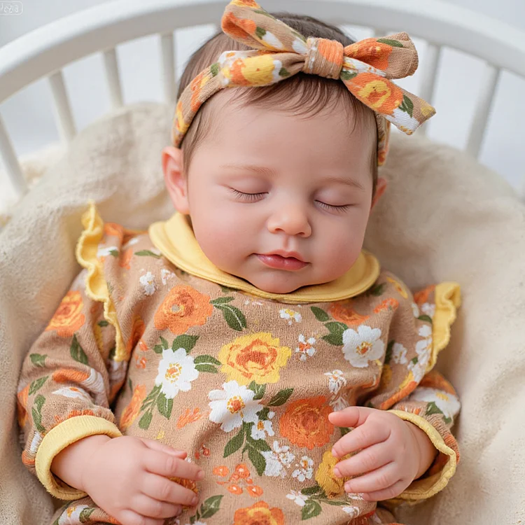 [Pre-Order]Babeside Sleeping Reborn Baby Liya 20" Little Infant Girl Building Lovely Memories