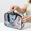 DIY Diamond Art Rhinestone Makeup Bag Crystal Transparent PVC Storage Pack Kit
