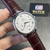 Omega De Ville Prestige white dial RG markers brwon leather strap Replica