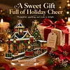 DIY Acrylic Special Shape Xmas Train Diamond Painting Tabletop Ornament Decor Kit