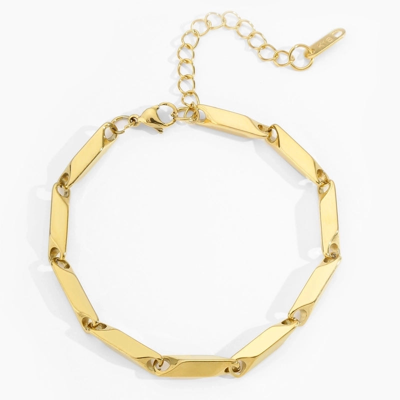 Minimalist Rhombus 304 Stainless Steel  Bracelets In Bulk