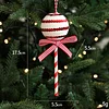 Red White Shimmers Candy Christmas Tree Hanging Decors