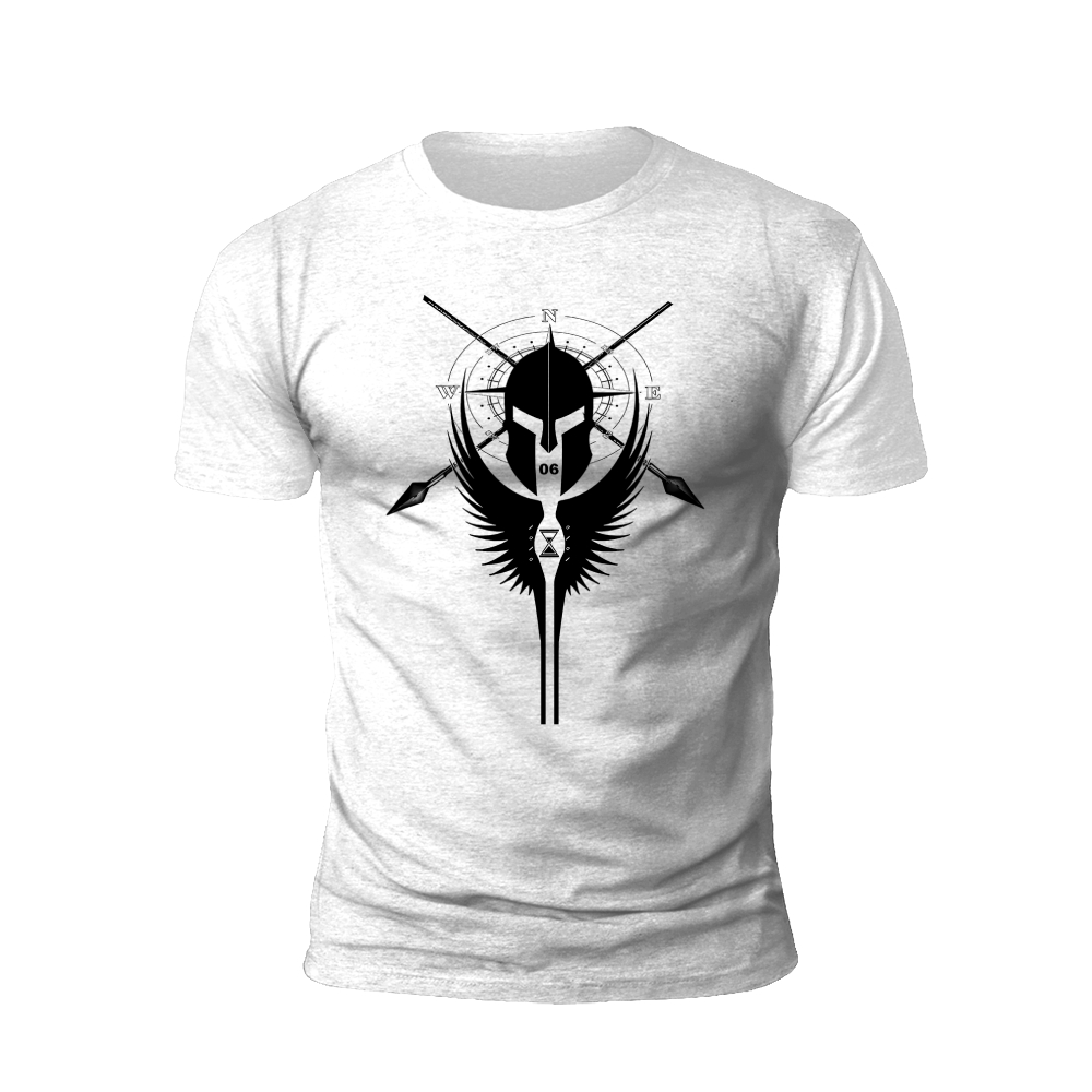 Pathfinder's Mask: Spartan Explorer T-Shirt
