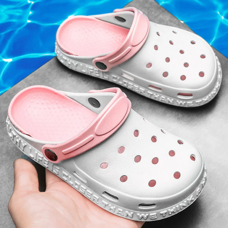 Unisex child summer  clogs boys slip on PVC toddler  sandals slides children garden shoes