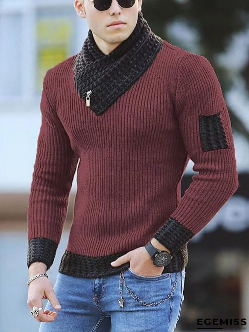 Men's Casual Slim Sweater | EGEMISS