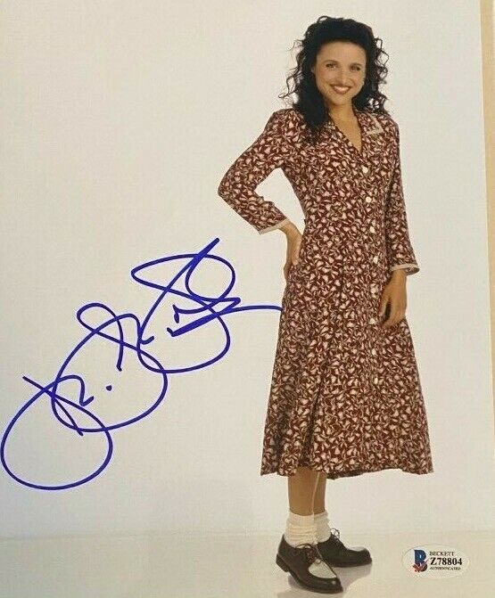 Julia Louis-Dreyfus signed autographed 8x10 Photo Poster painting Seinfeld Beckett COA