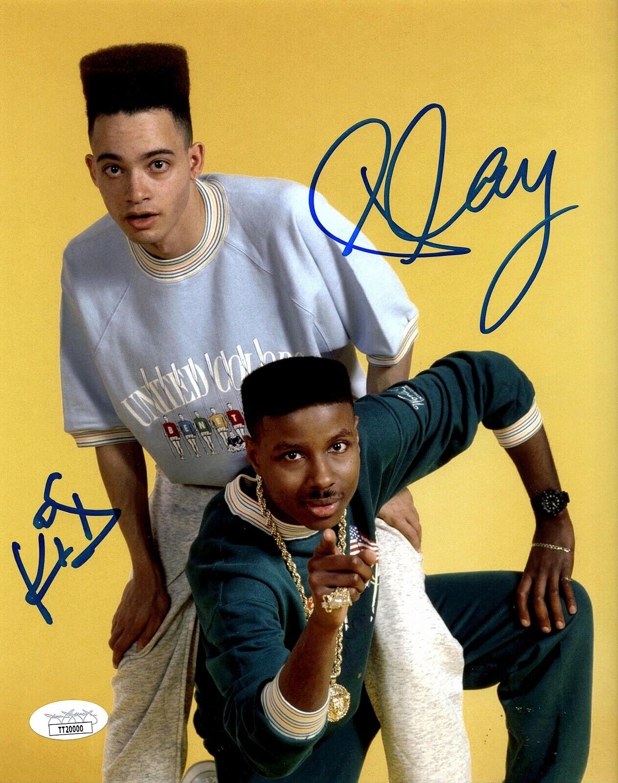 Kid n Play Signed Autograph 8x10 HOUSE PARTY Photo Poster painting Christopher Reid & Martin JSA