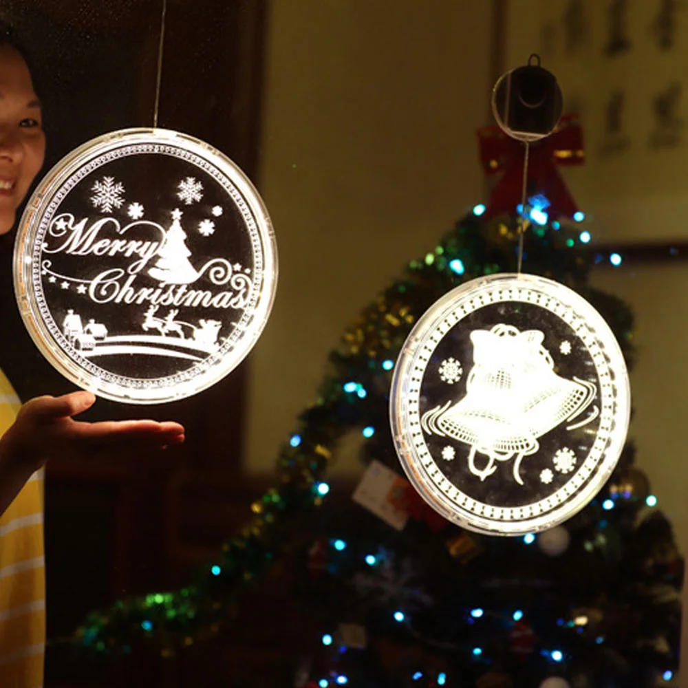 Christmas room decoration festive decoration star 3D coloured lights string lights