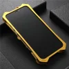 Mobile phone metal armor case Handmade gear shockproof skull gold case Support all IPHONE models