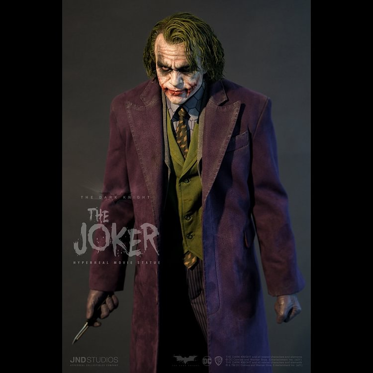 【In Stock】JND Studios The Dark Knight The Joker Hyperreal 1/3 Scale Statue