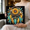 (Pre-Framed)Dreamcatcher-Special Shape Diamond Painting Kit(25x25cm)