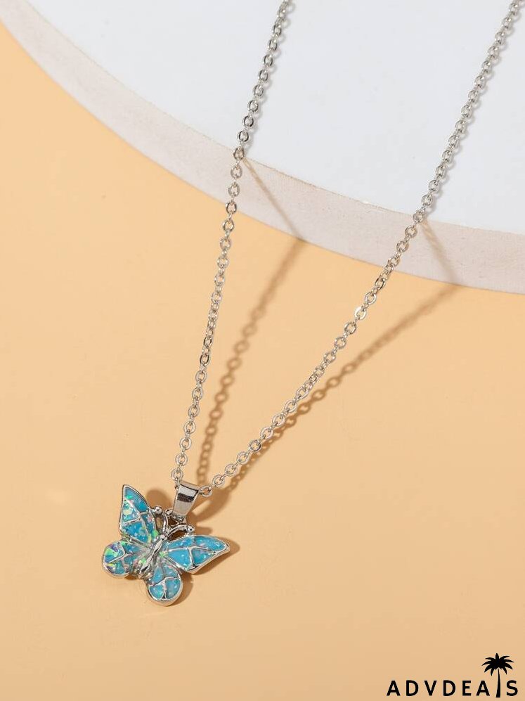 Butterfly Charm Necklace
