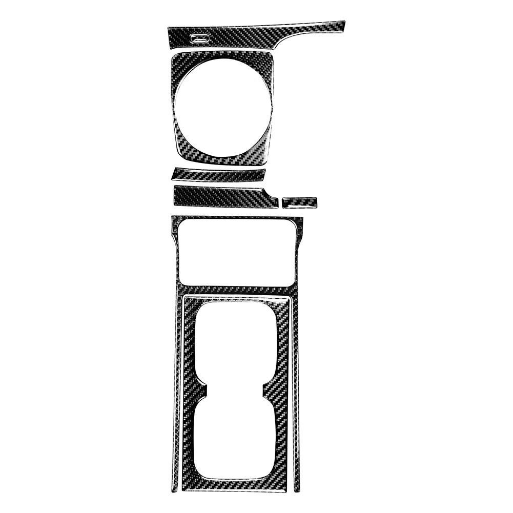 

Carbon Fiber MT Gear Shift Panel Cup Holder Trim for Honda Civic 06-11 RHD, 501 Original