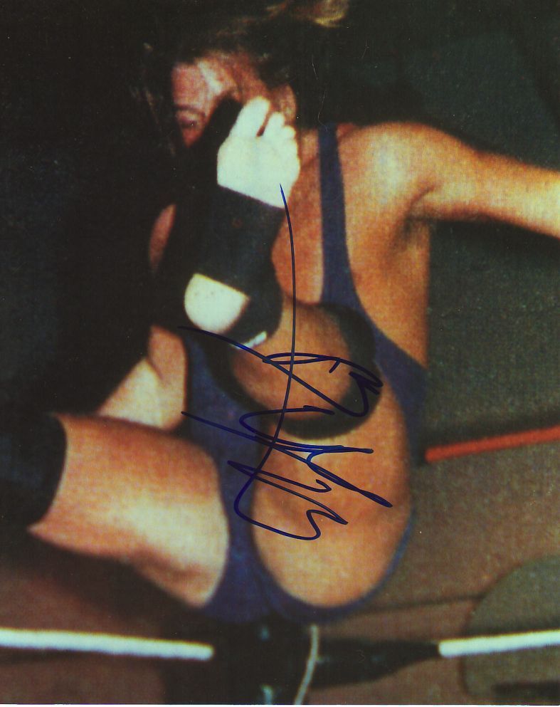 WWF WWE ROB VAN DAM RVD AUTOGRAPHED HAND SIGNED 8X10 Photo Poster painting WRESTLING PICTURE