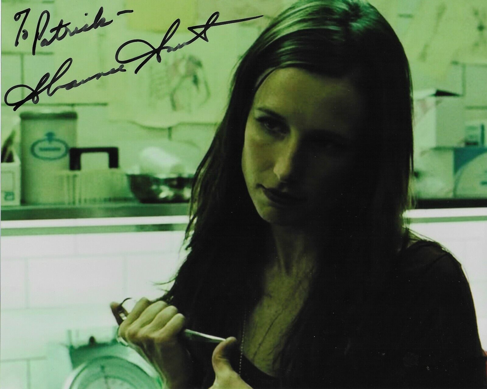 Shawnee Smith Saw Original Signed 8X10 Photo Poster painting (Signature personalized to Patrick)