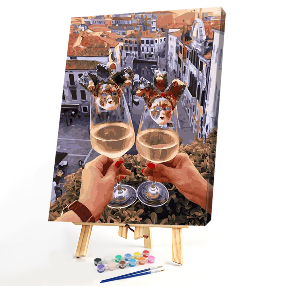 

30*40CM Paint By Numbers-Cheers, 501 Original