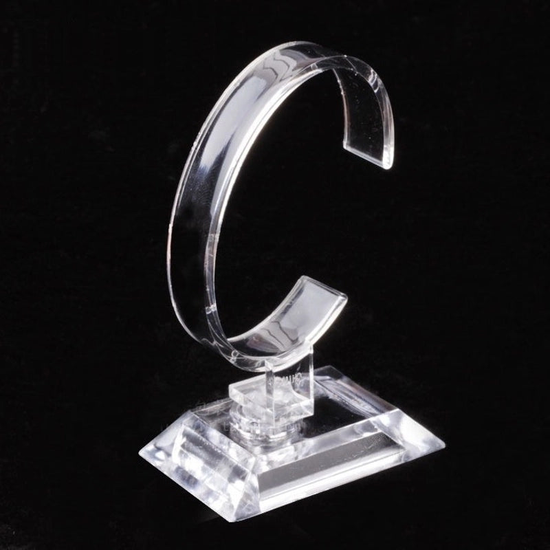 Transparent Watch Display Stand C Ring Transparent Bracket Counter Display Stand Watch Bracelet Display Props