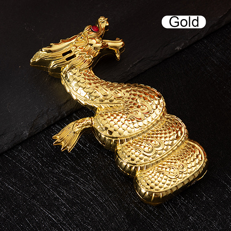 New Carved Dragon Shape Metal Lighter