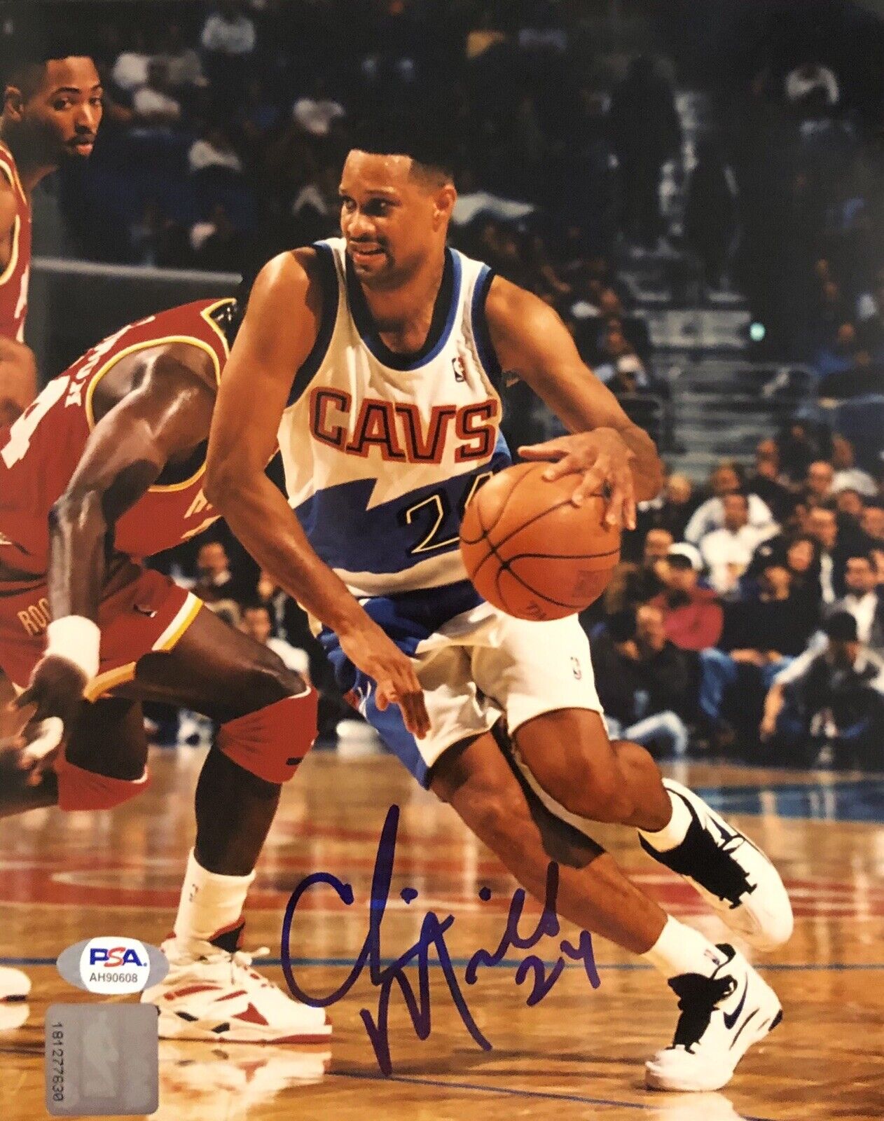 Chris Mills Signed Autographed Cleveland Cavaliers 8x10 Photo Poster painting Psa/Dna