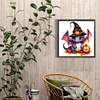(40*40cm)Halloween Pterosaur - Full Round Drill Diamond Painting