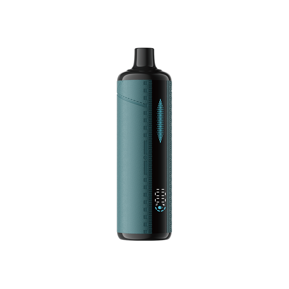 Urban Tale x Lost Mary 26000 puff disposable vape in Blue Razz Lemonade flavor, teal textured finish.