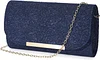Damen Elegant Spitze Clutches, Abendtasche Party Hochzeit Handtaschen,Glitzer Umschlag Tasche Bag, Klein Hochzeit Umhängetasche Mädchen