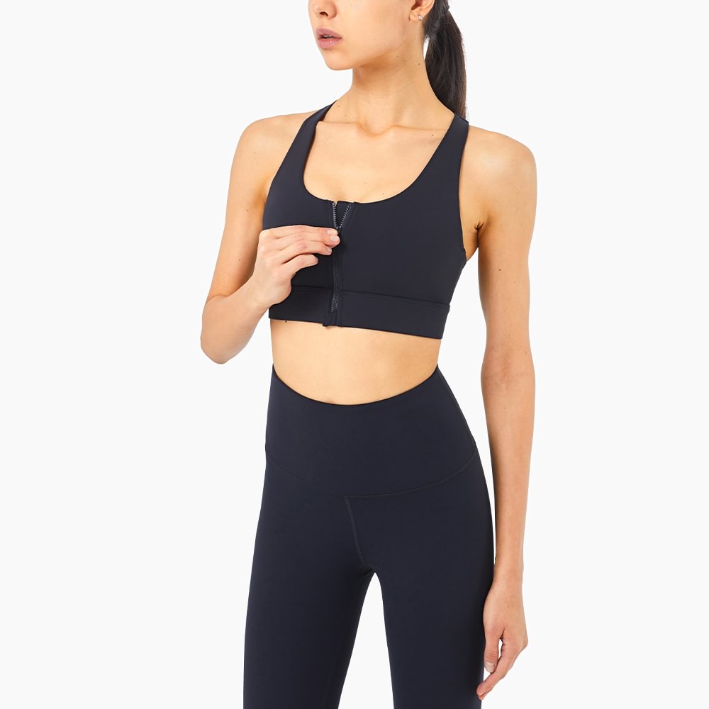 women's padded yoga bra