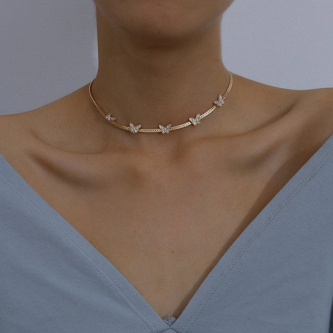 Butterfly necklace