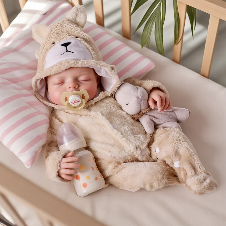 Babeside Sleeping Reborn Baby Blair 17'' Linttle Infant Boy Healing of the Heart