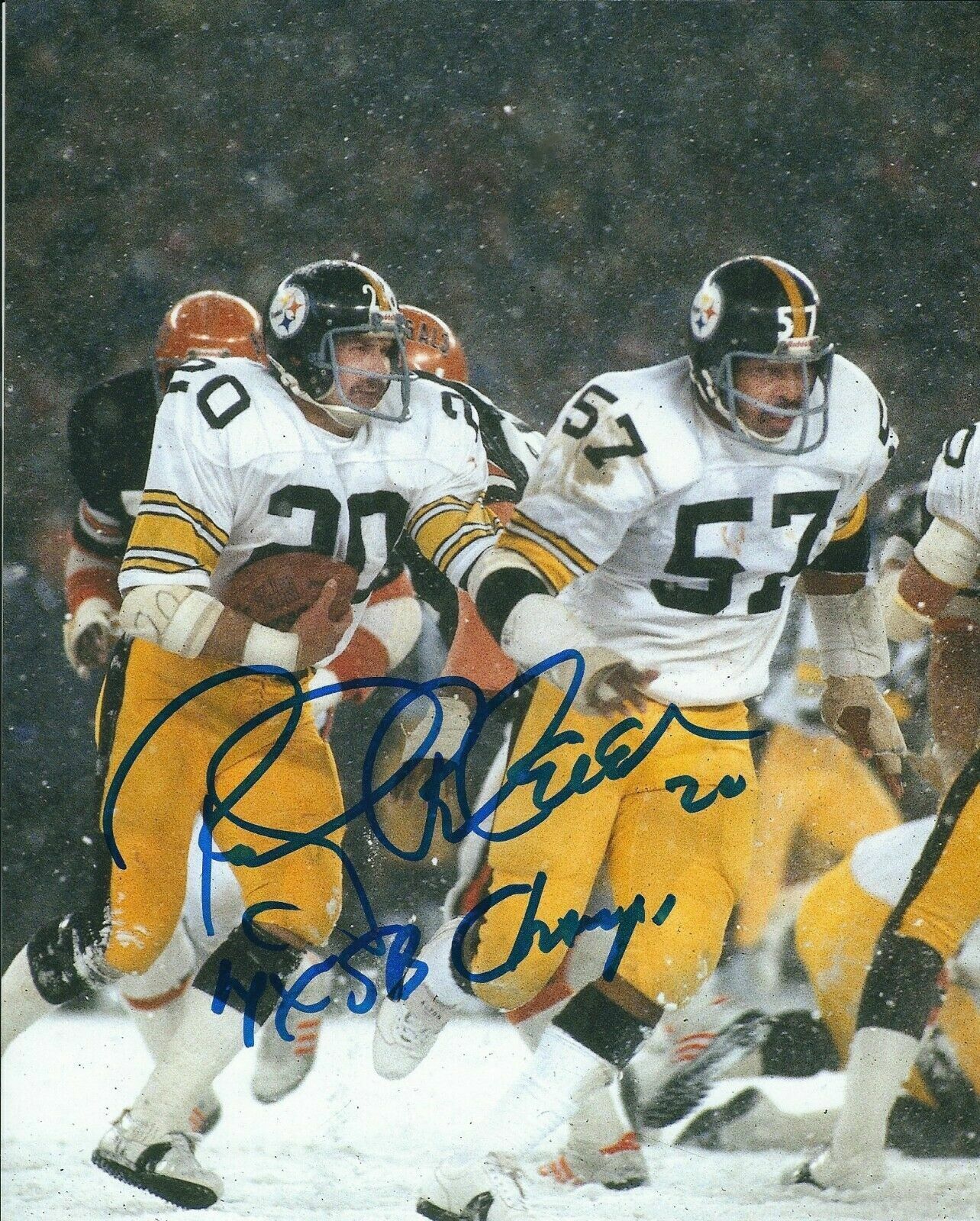 Rocky Bleier Autographed Signed 8x10 Photo Poster painting ( HOF Steelers ) REPRINT