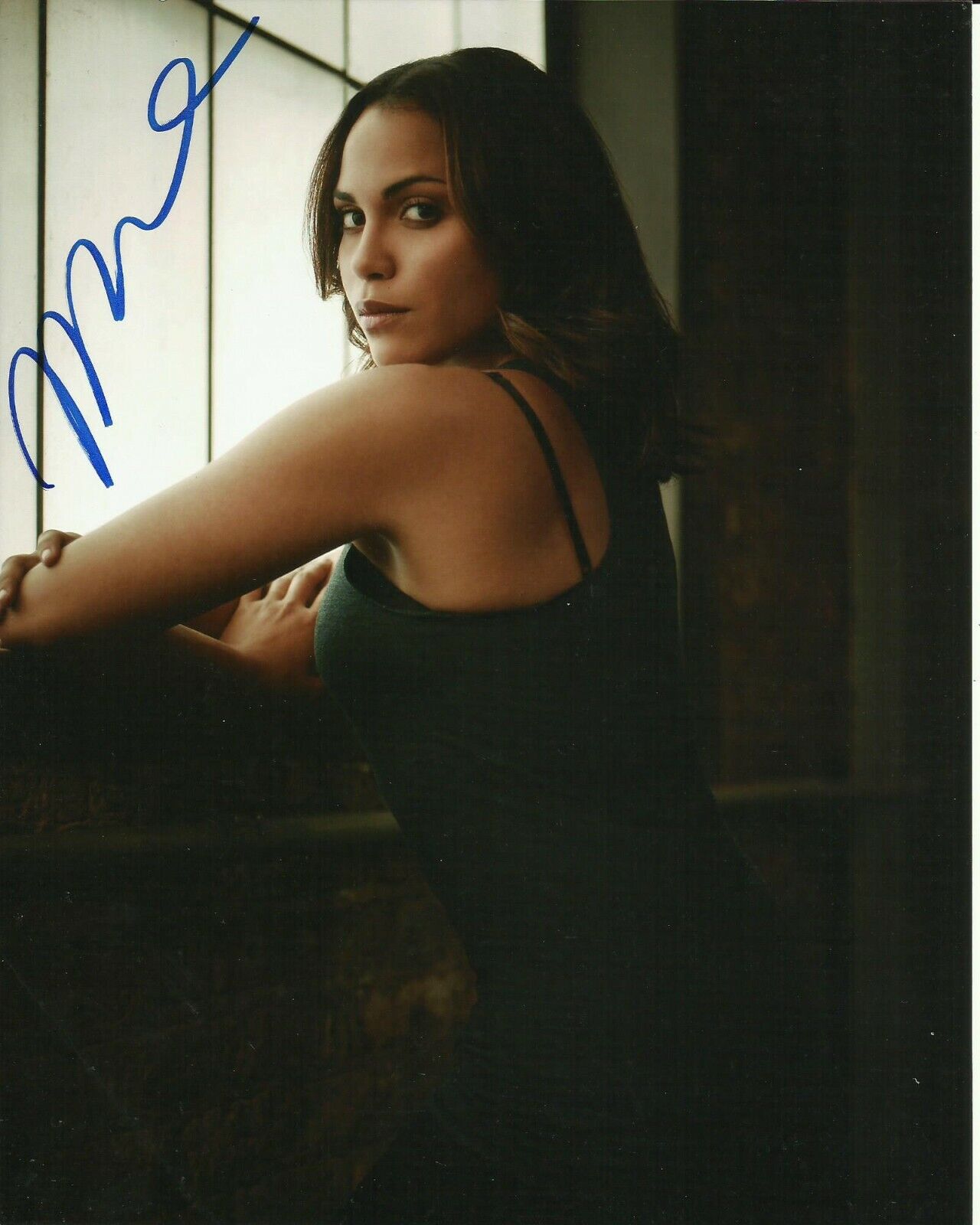 MONICA RAYMUND SIGNED SEXY CHICAGO FIRE Photo Poster painting UACC REG 242 (1)