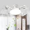 E27 Screw Mouth Four-Head Creative Drone Fan Light Silent Small Ceiling Fan Light