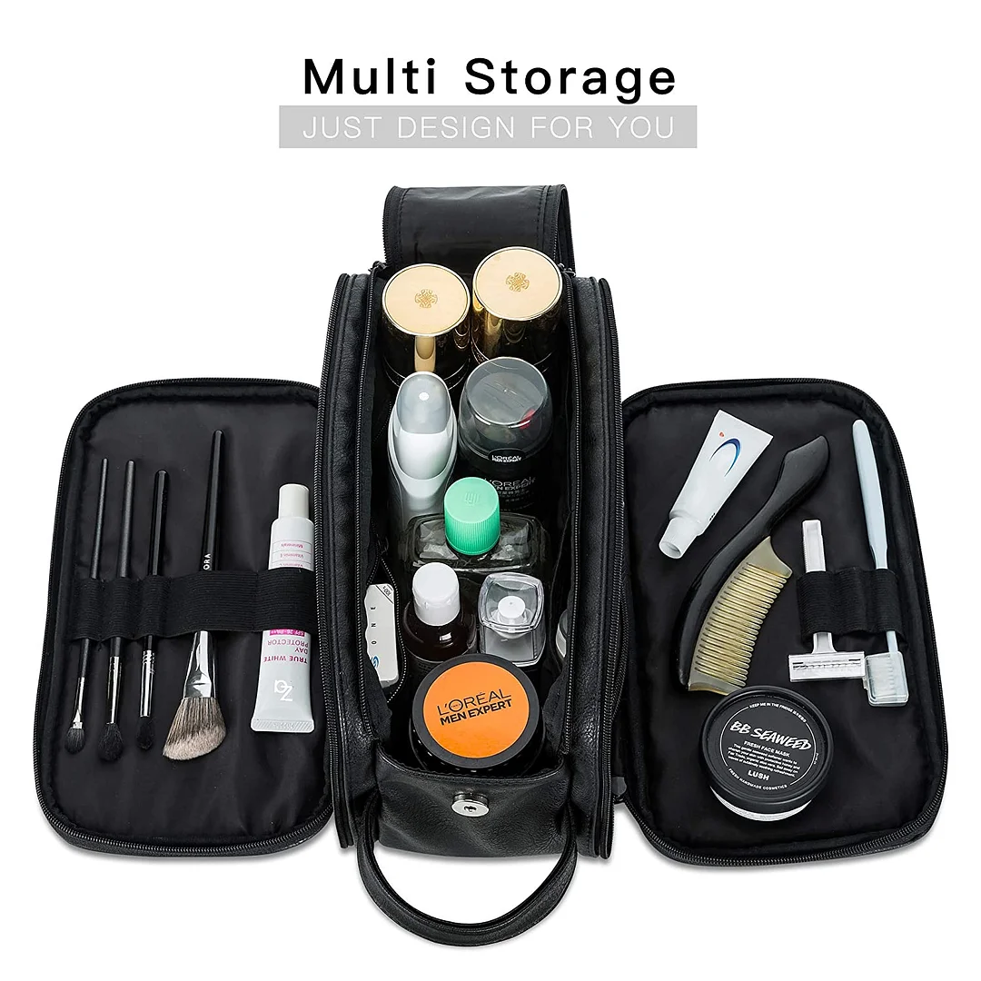 Toiletry Bag for Men or Women - Dopp Kit For Travel.