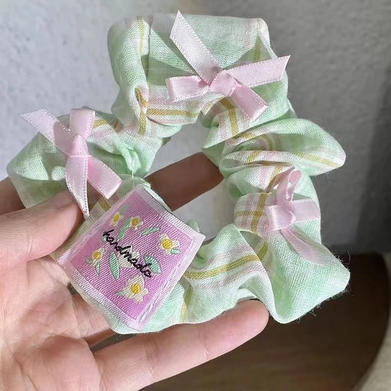 Women’s Casual Minimalist Bow Knot Cloth Hair Tie