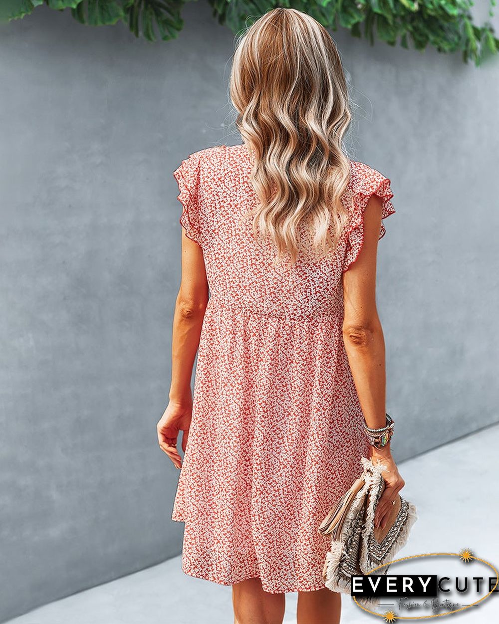 Loose Women's Dress V Collar Sexy Skirt Summer New