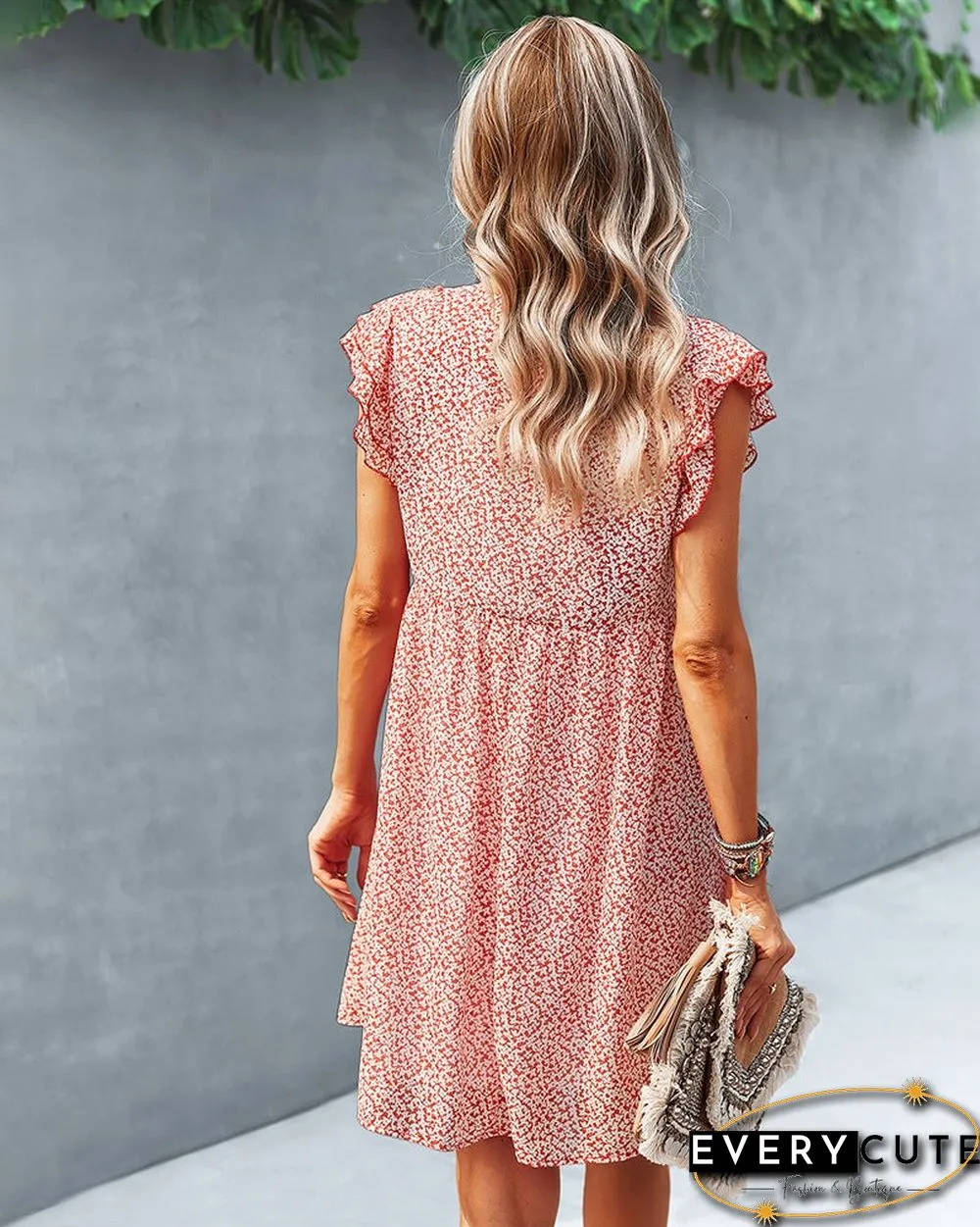 Loose Women's Dress V Collar Sexy Skirt Summer New