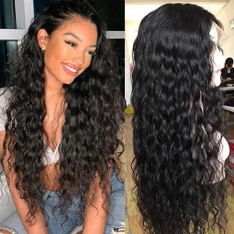 Water Wave Glueless 13X6 Undetectable HD Lace Frontal Wig [HDW2003]