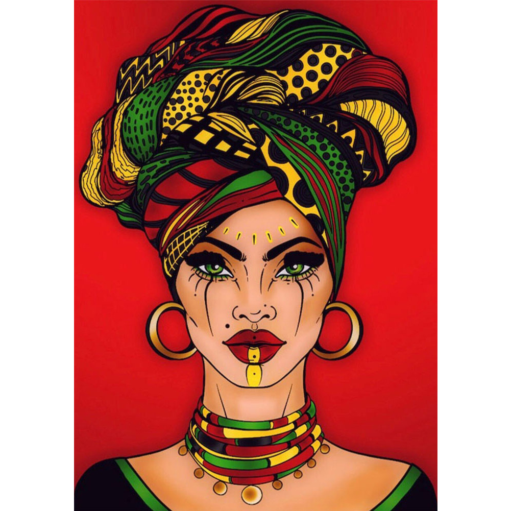 

Girl-Round Drill Diamond Painting-30*40CM, 501 Original