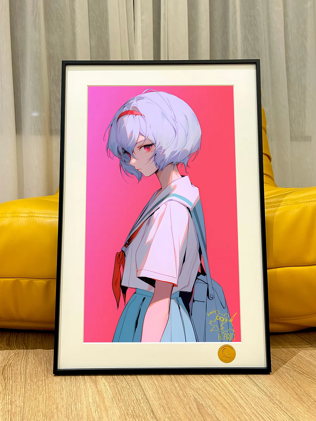 Uniform Ver. Rei Ayanami Decorative Painting - (EVA) Neon Genesis EVAngelion  - Xingkong Studio [In Stock]