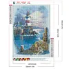 Seaside Lighthouse-Full Round Diamond Painting 30*40CM