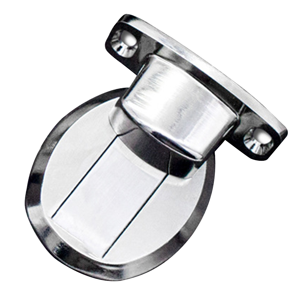 

Mute Magnetic Door Stopper Floor Suction Self Adhesive Door Holder (Silver), 501 Original
