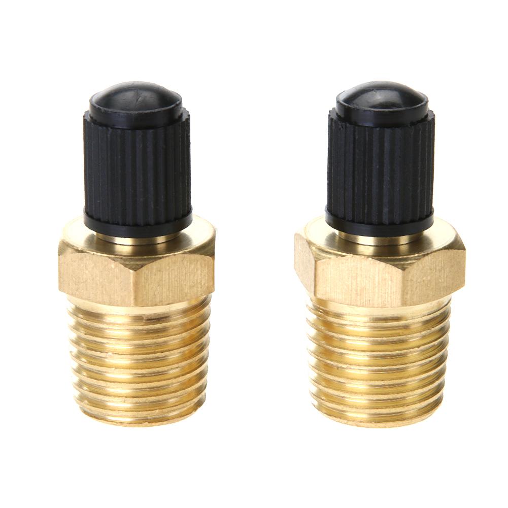 

For Dunlop Valve 2pcs Brass Tire Tyre Air Compressor Tank Fill Valves, 501 Original