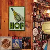 Bi&egrave;re Carlsberg - Panneaux en &eacute;tain m&eacute;tallique(20*30cm/30*40cm)