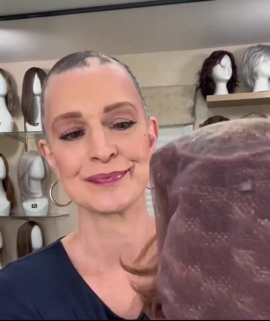 Fluffy Natural Brown Wig Breathable Comfortable Short Wig